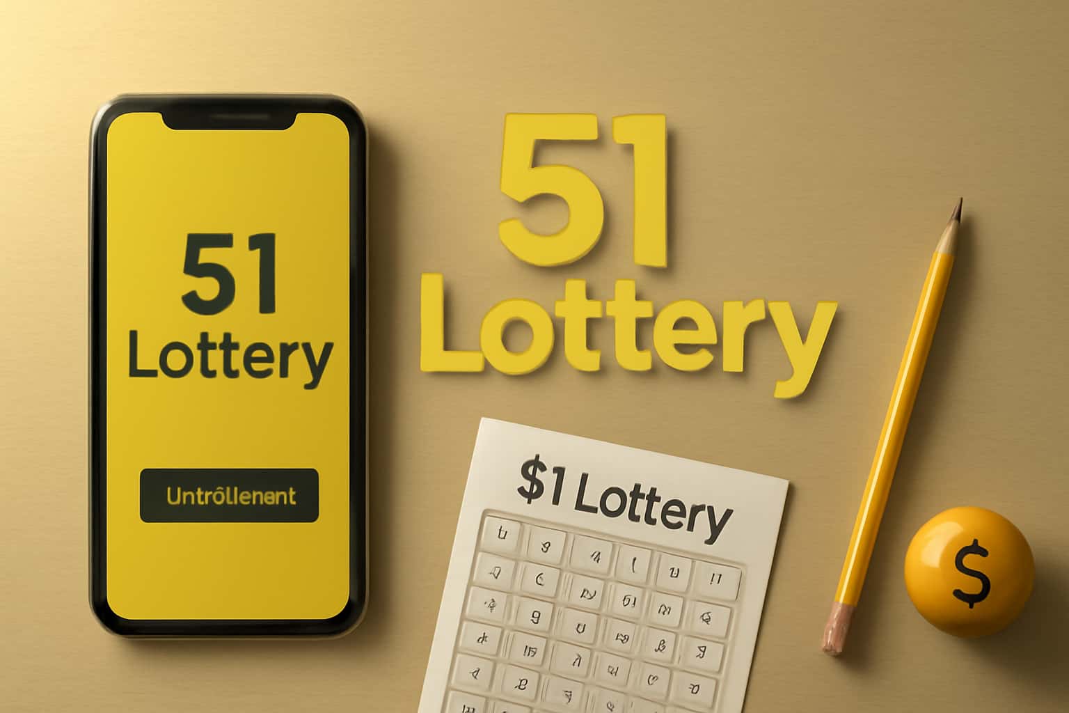 A professional representation of the 51 Lottery Download process.