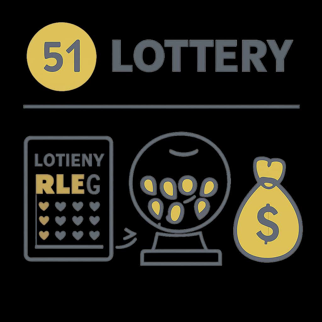 An educational diagram on how to download 51 Lottery.