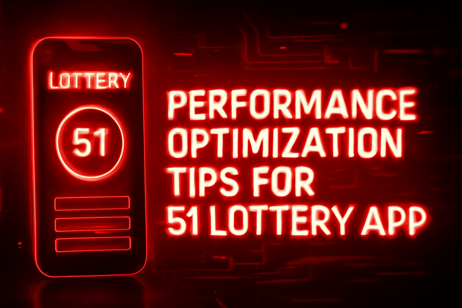 An informative graphic about the 51 Lottery Update Process featuring the necessary text.