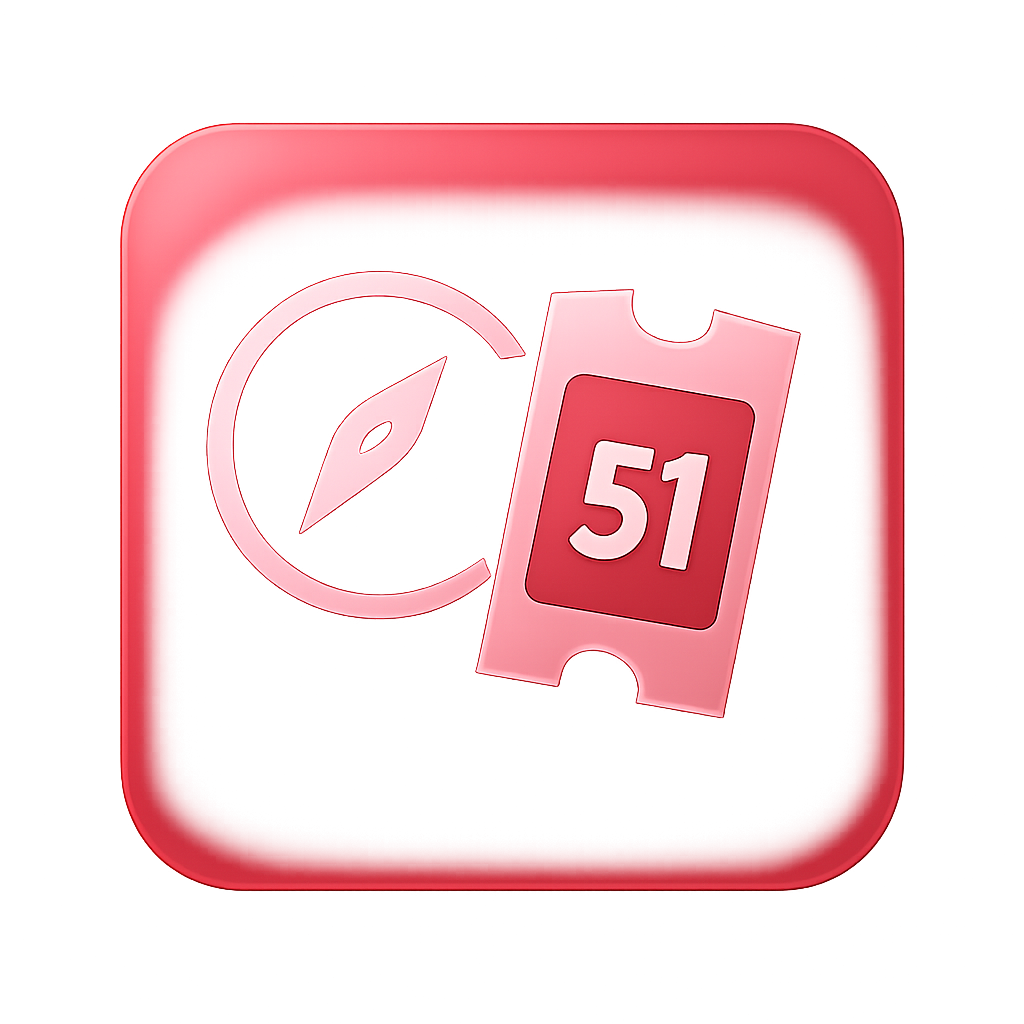 A badge icon illustrating 51 Lottery Update Process.