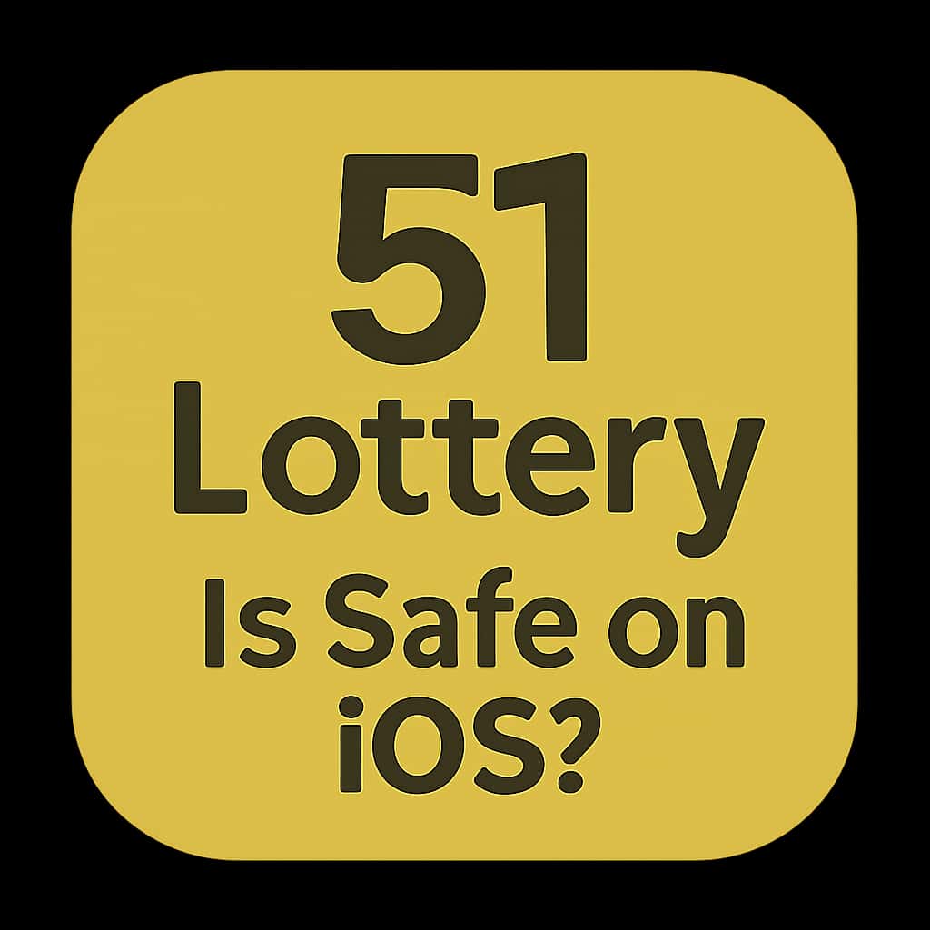 Icon representing the safety of the 51 Lottery app on iOS.